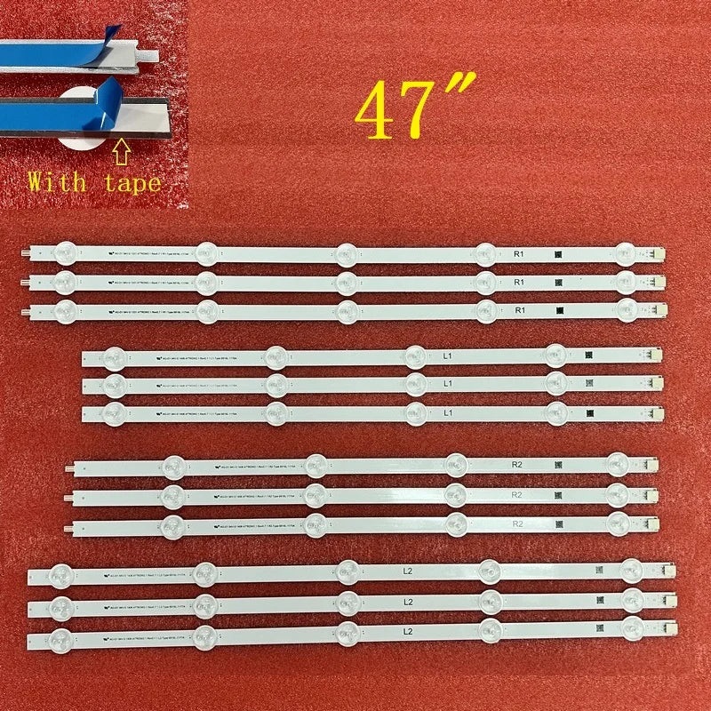 LED Backlight Strip for TV 47LN542Y 47LA6200 47LN5710 47LN5700 47LN5400 47LN5750 47LN5790 6916L-1174A 1175A