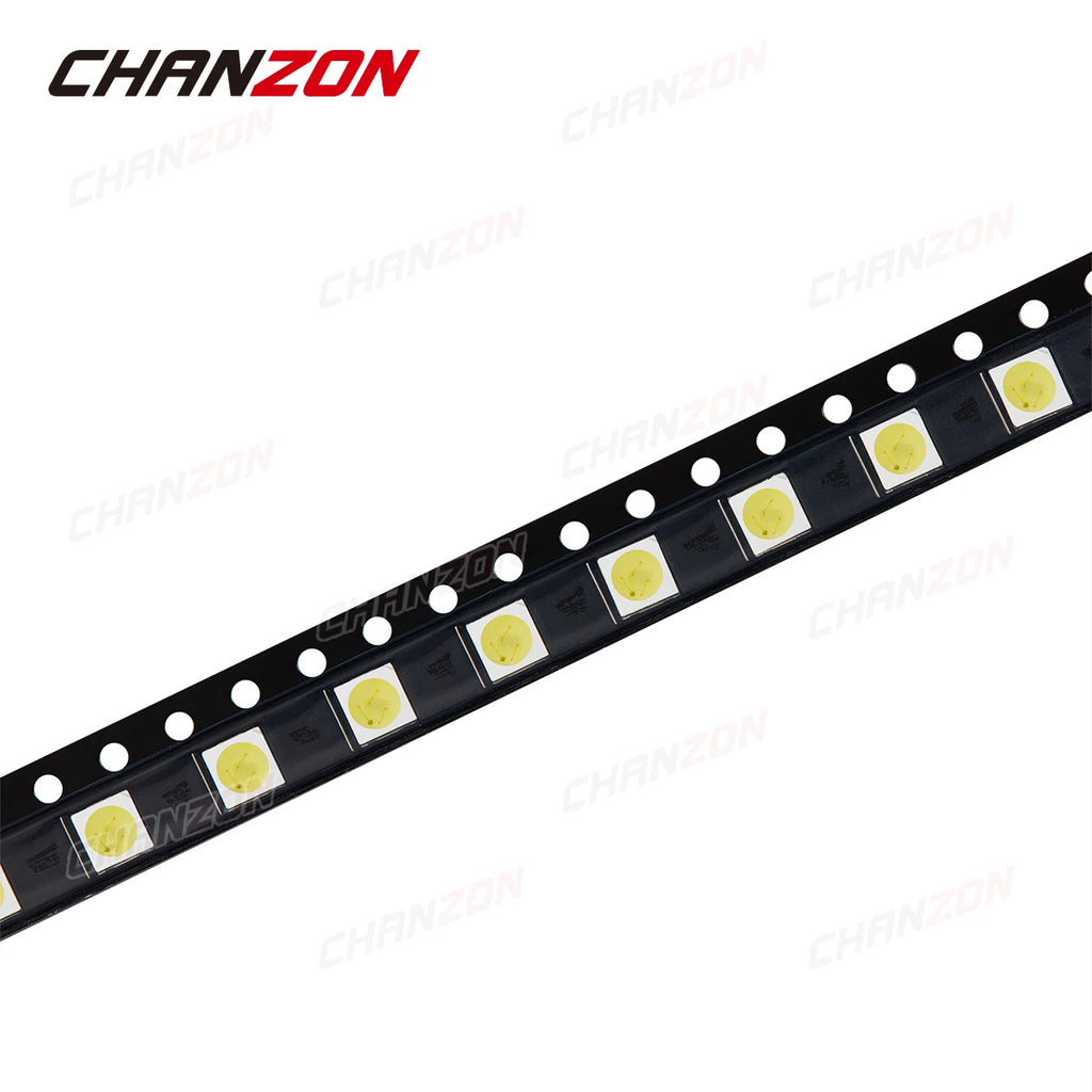 100 pcs 3535 SMD LED Emitting Diode Lamp Chip Cool Cold Whit