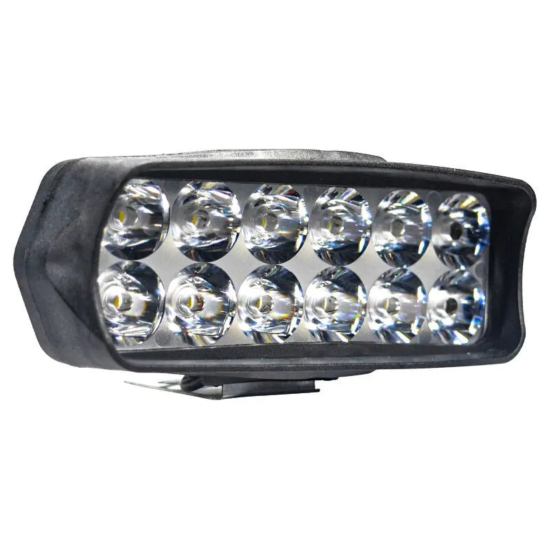 Motorcycle Headlight 8/12/16 LED Driving Lights Waterproof Auxiliary Headlight Scooter External Spotlight Fog Light Accessories