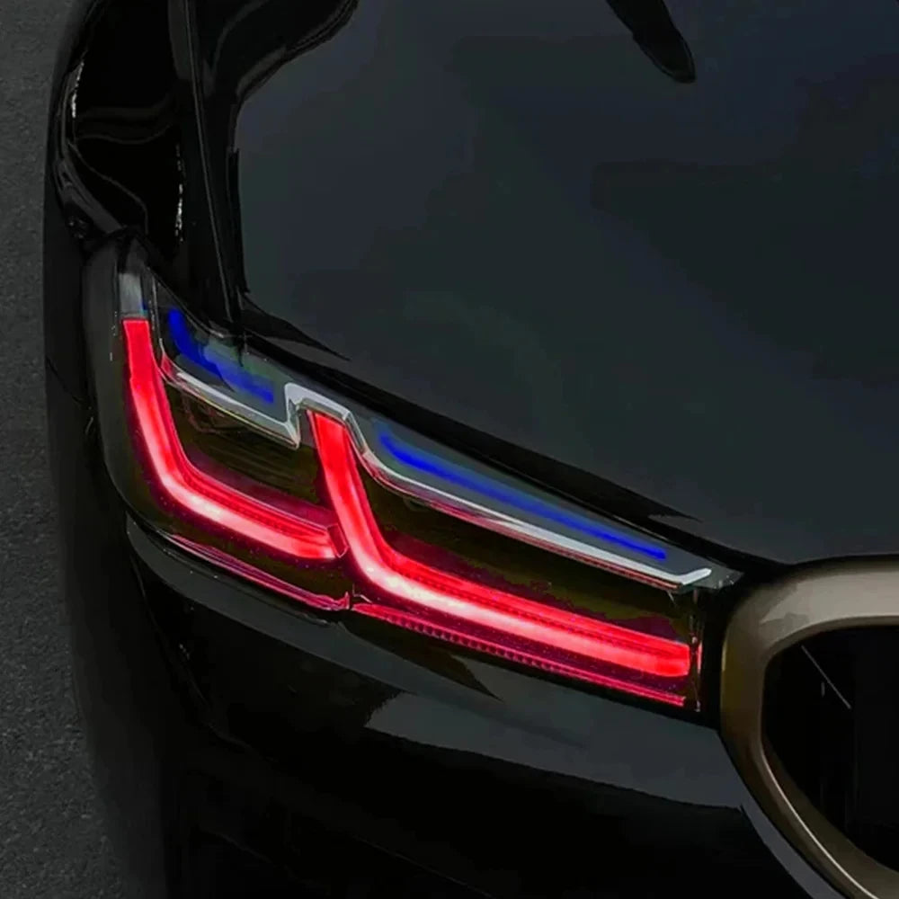 Angel Eye DRL Boards For 2020 2021 2022 BMW G30 G31 F90 M5 LCI Yellow Daytime Running Light 235.083-02 Red