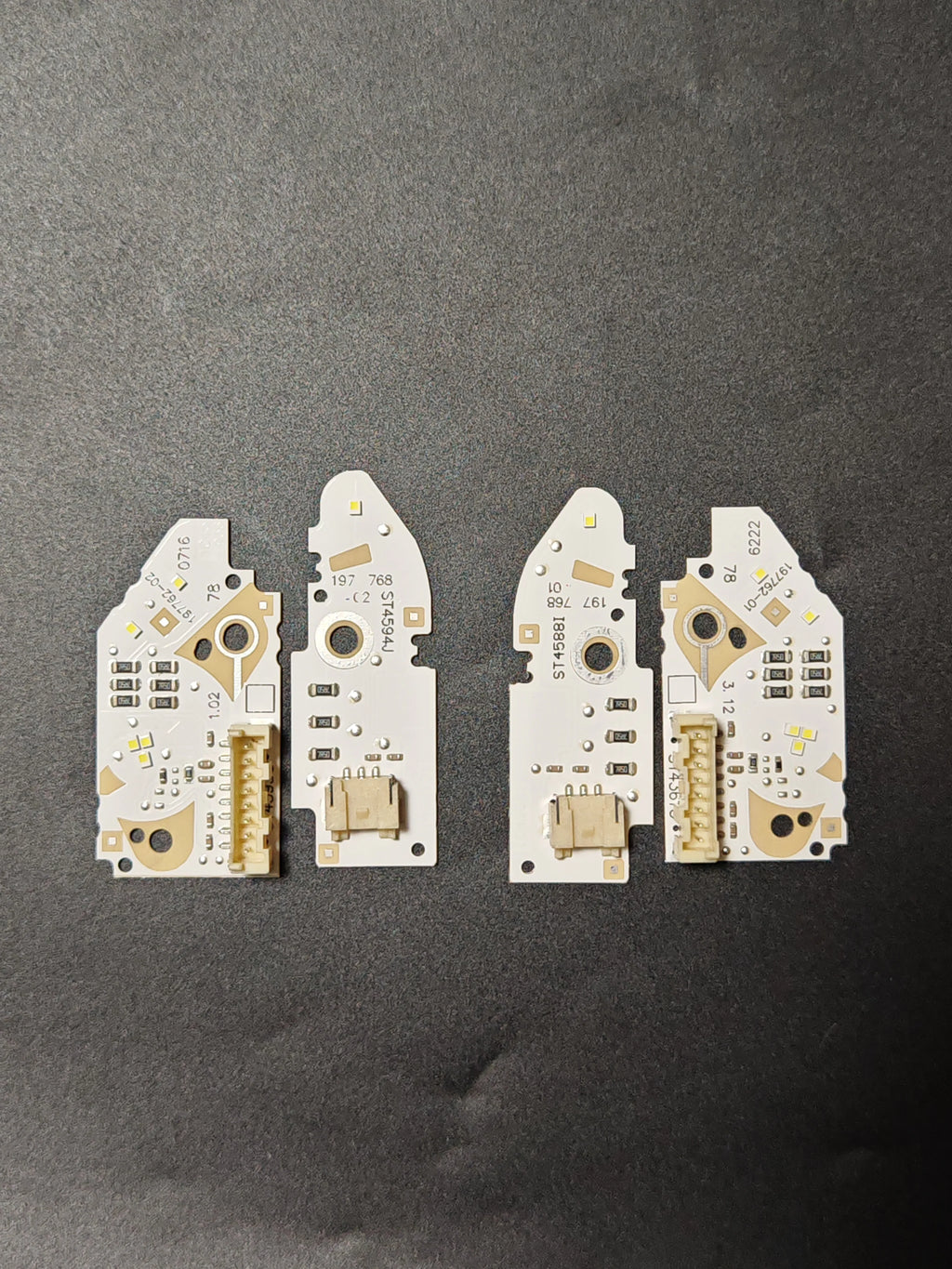 LED Headlight daytime running light module DRL chip PCB board for Audi C7 A6 2016-2018