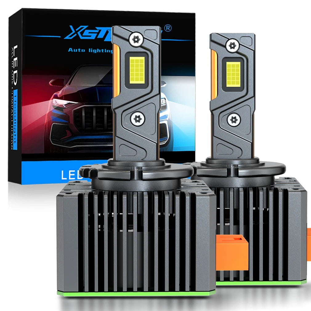 XSTORM D3S LED Canbus Car Lights D1S D2S D4S D8S LED Headlights 80000LM 300W Auto Turbo Lamps Xenon Bulbs Replacement Plug&Play