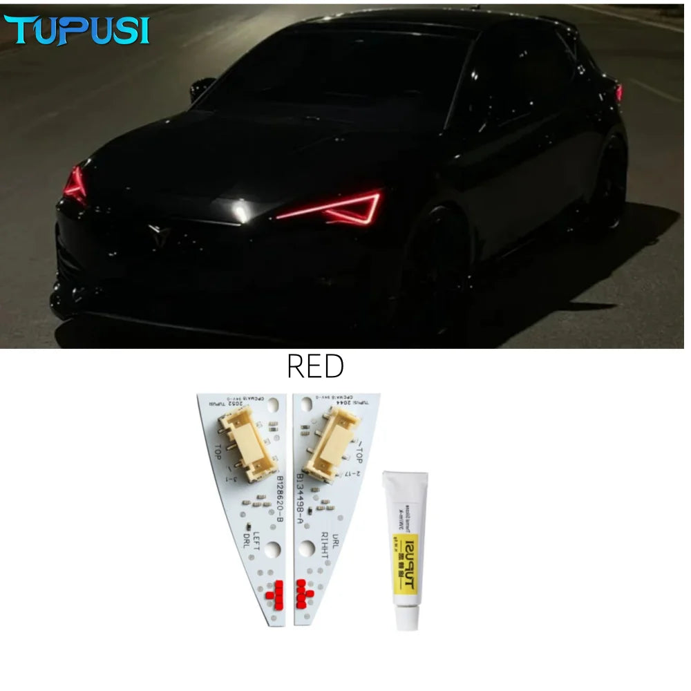 DRL LED Boards For SEAT Leon MK4 2020-2024 Daytime Running Light Headlight Module Repair for SEAT MK4