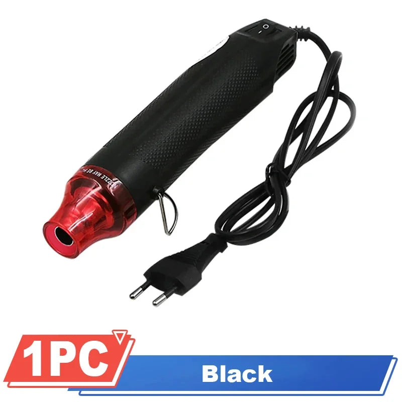 220V Hot Air Gun Soldering Temperature Blower Gun Electric Power Hot Dryer DIY Crafts Mini Heat Gun For Shrink Tubing Car Wrap