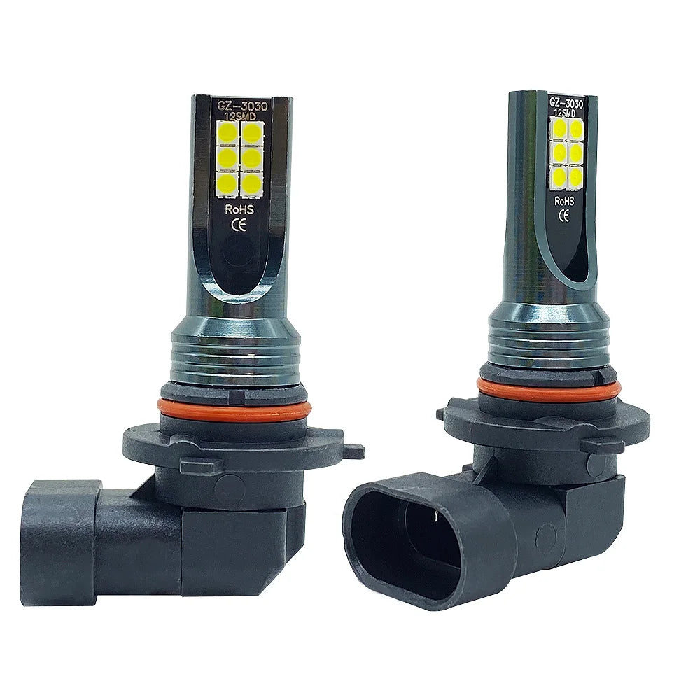 2Pcs H11 H8 H9 H10 H1 H3 9005 9006 LED Headlight Car Fog Lig