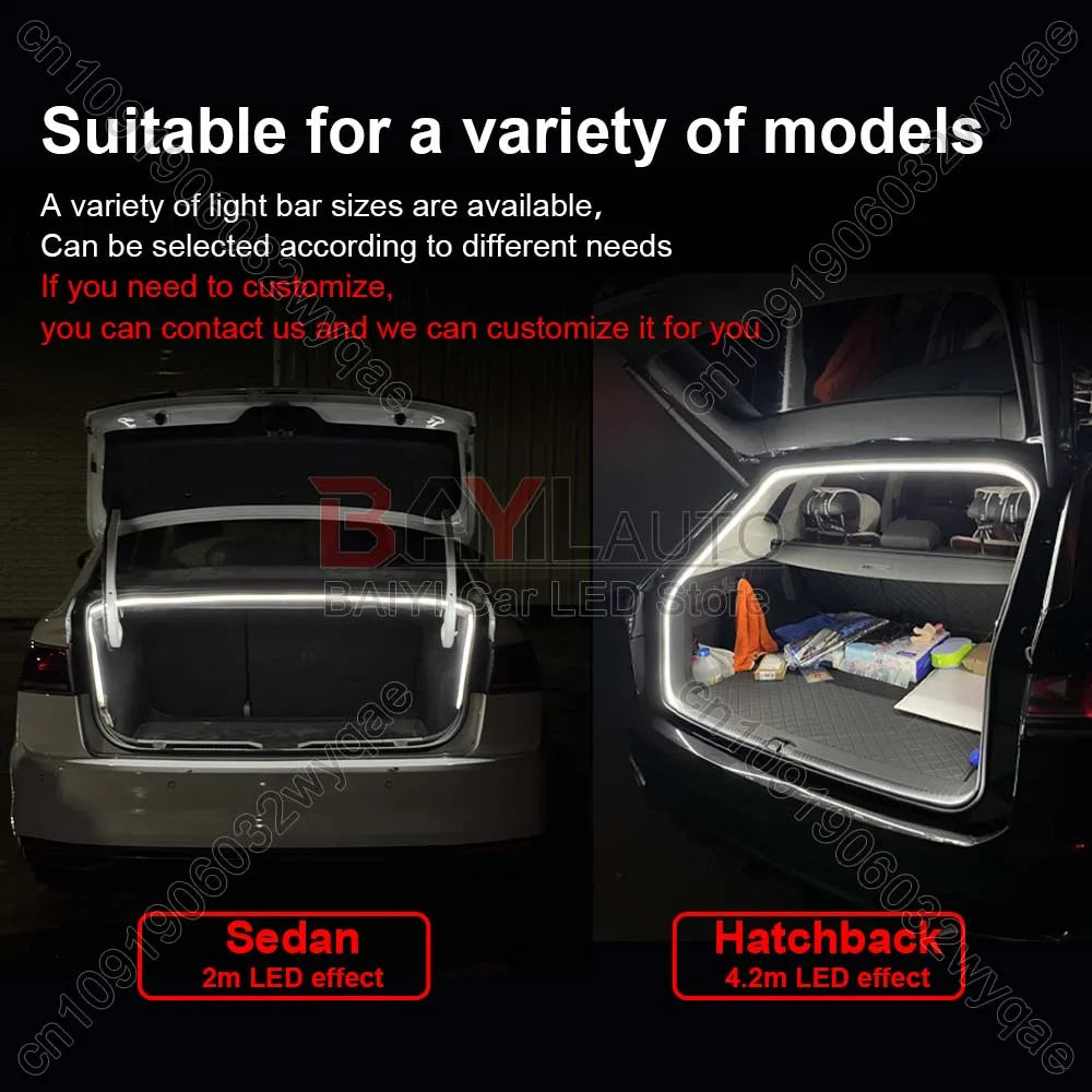 200cm/420cm LED strip lights for the interior decoration of 