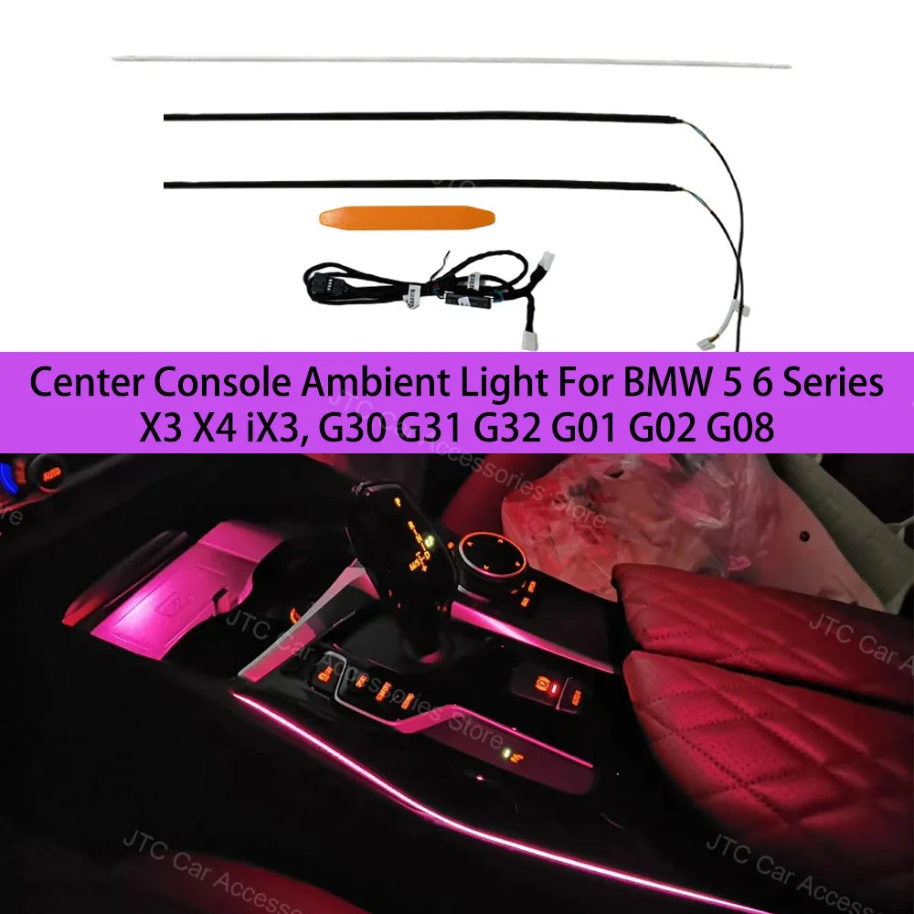 11 Colour Center Console Ambient Light Saddle Light for BMW 