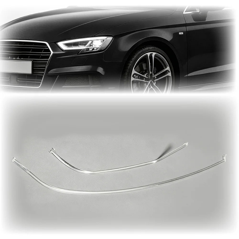 Headlight Daytime Running Lamp Tube For Audi A3 S3 2017-2019 8V Facelift Matrix Replacement DRL Angel Eyes
