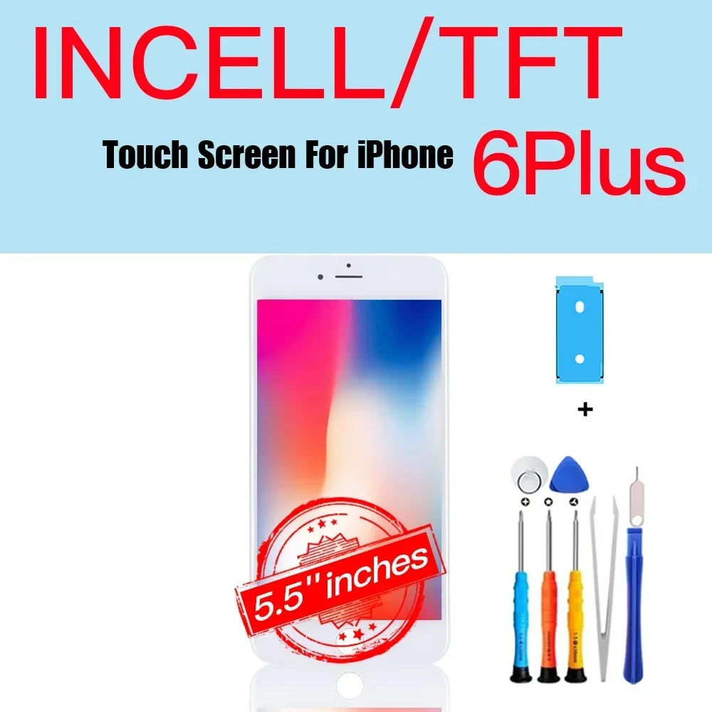 PINZHNEG High Quality Screen LCD OEM For iPhone SE 2020 8 PLUS 6 6S 7 Plus Display Incell Replacement Screen 10 Years Warranty