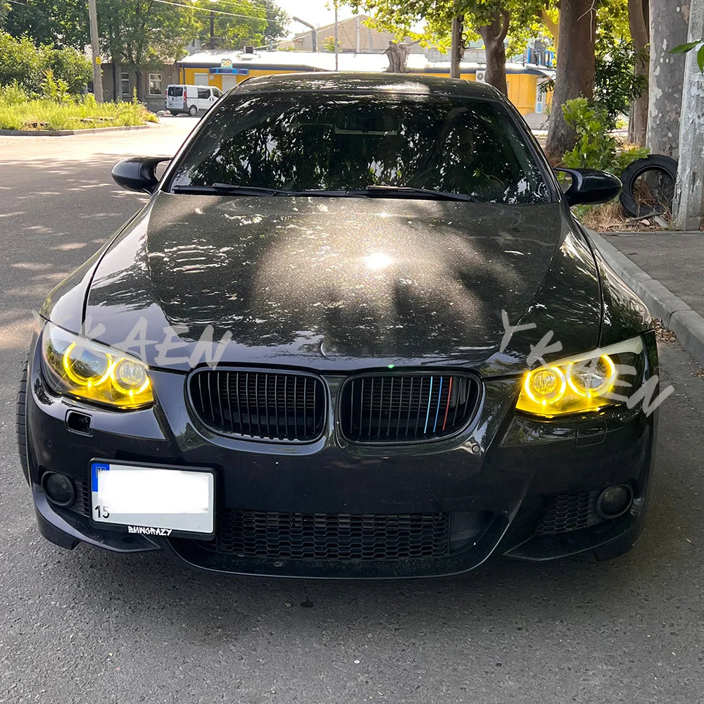 Angel Eyes DRL Boards Daylight Modules OE# 63117263051 For BMW E92 E93 LCI Xenon Headlight Daylight Red Blue
