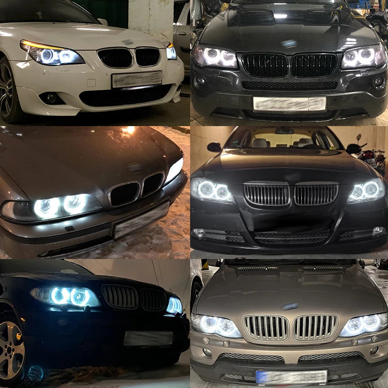 2pcs 160W For BMW E39 E53 E60 E61 E64 E65E66 E87 04-07 LED A