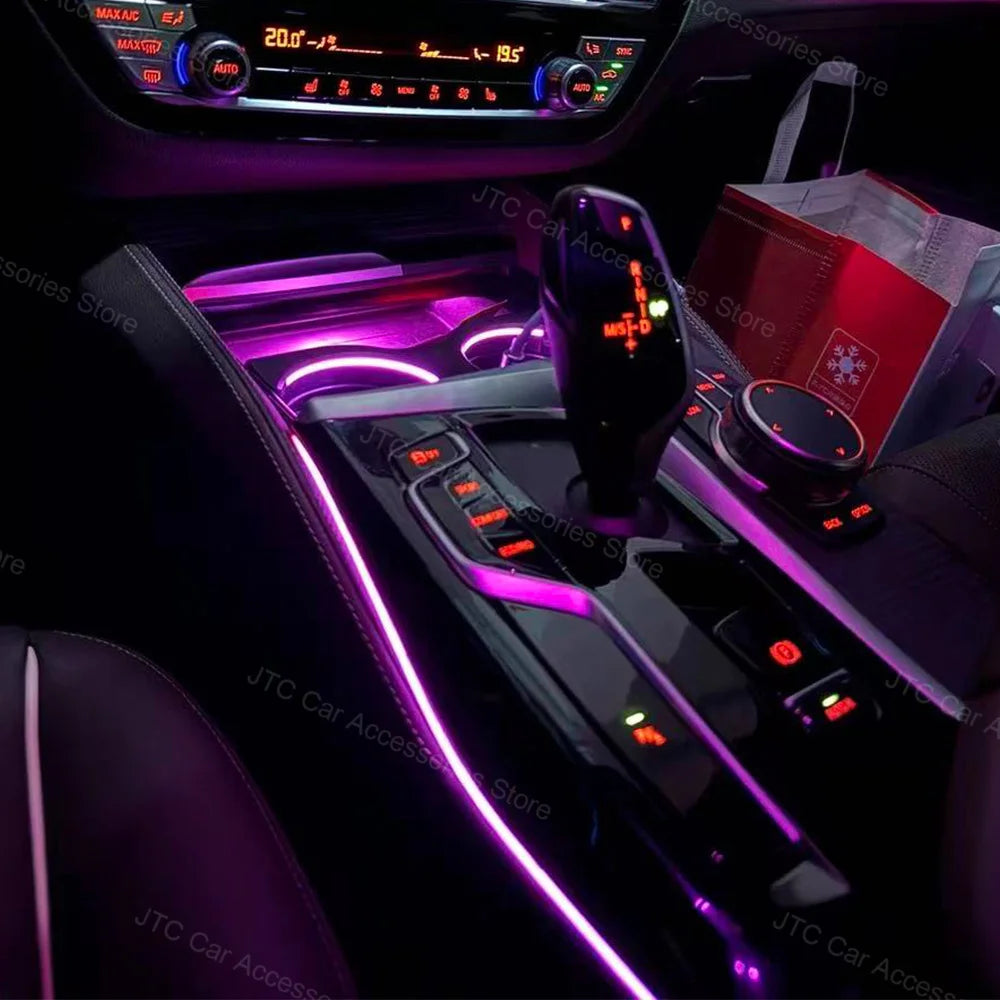 11 Colour Center Console Ambient Light Saddle Light for BMW 
