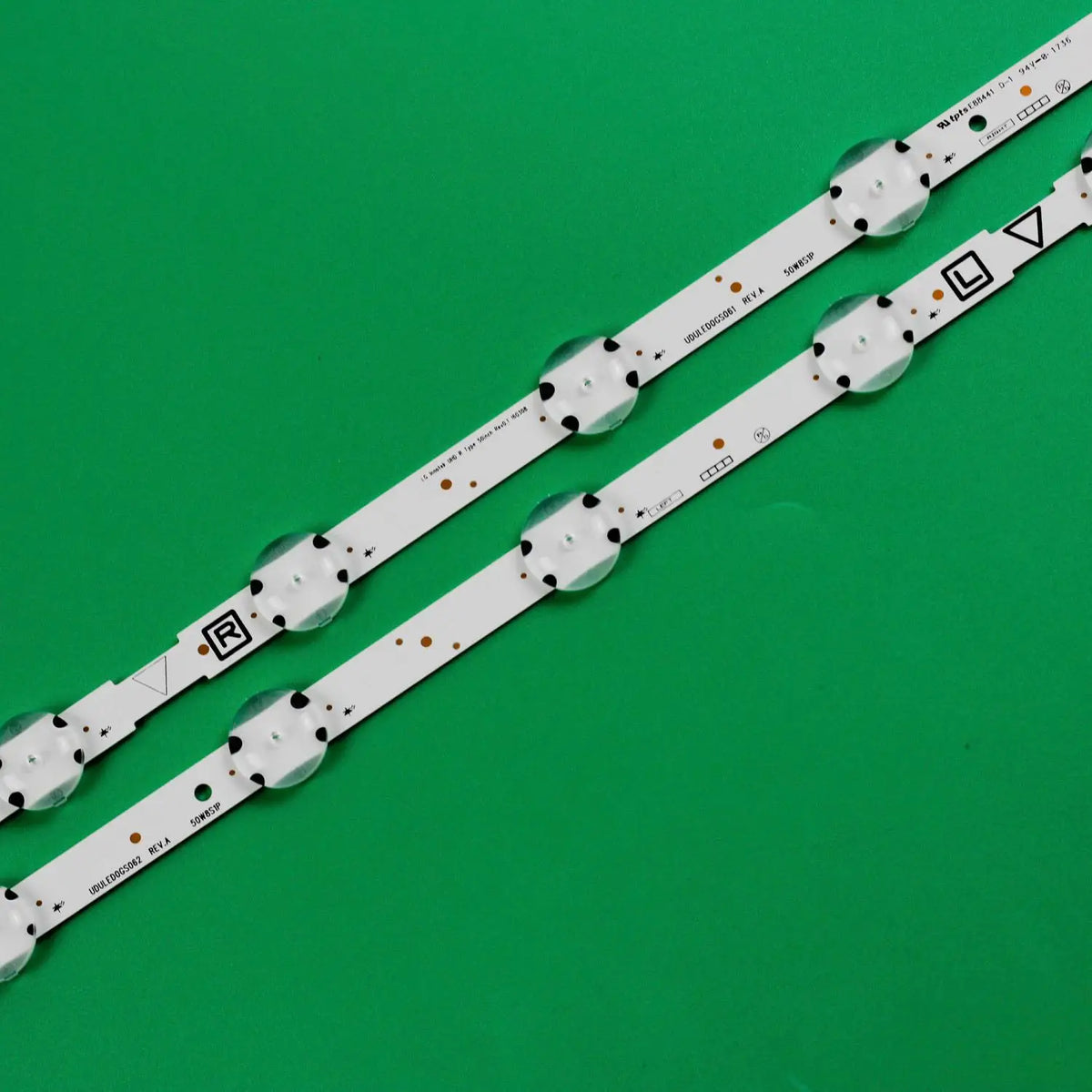 LED Backlight Strip for UDULEDLXT008 UDULEDLXT007 LB50060 U6AU2XH 50MV376Y F7 DS1 50PFL5901 - Replacement TV