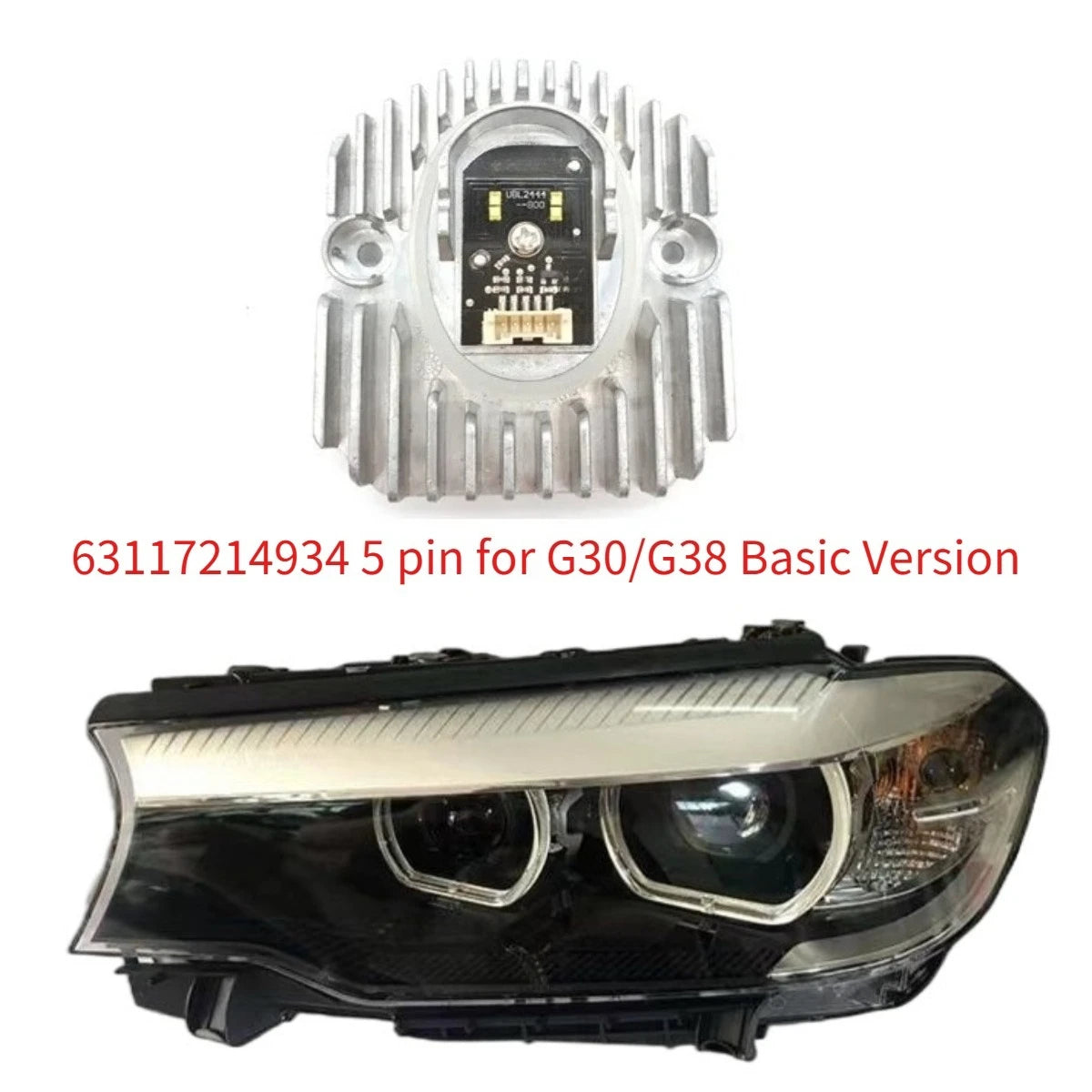 Angel Eye DRL Module OE 63117214934 63117214939 63117214940 For BMW 5 Series G38 G30 High And Basic Version
