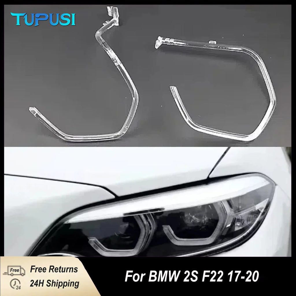 DRL Guide Plate Headlight Tube Acrylic Strip new for BMW F22 M2