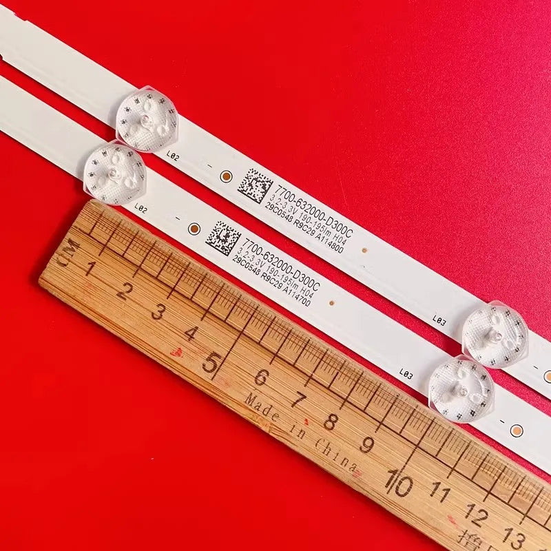 LED strip 7 lamp for a JVC LT-32CF600 32TB5000 32TB2000 X32E360 RF-AZ320023SE30-0701 A4 7700-632000-D570
