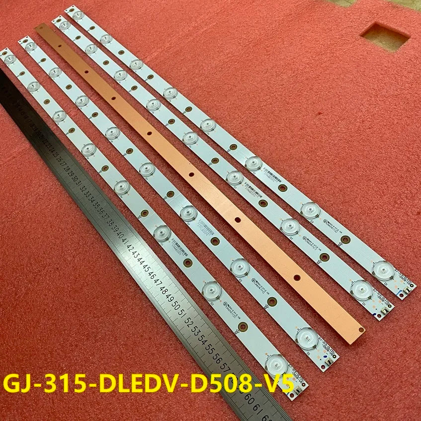 LED Backlight Strip for 5pcs/set LED backlight strip 8LED for Vizio M322i-B1 GJ-315-DLEDV-D508-V5 U-PGHBCYZF4