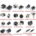 10PCS DC Power Jack Socket DC-044 5.5 2.1mm 5.5 2.5mm Male F