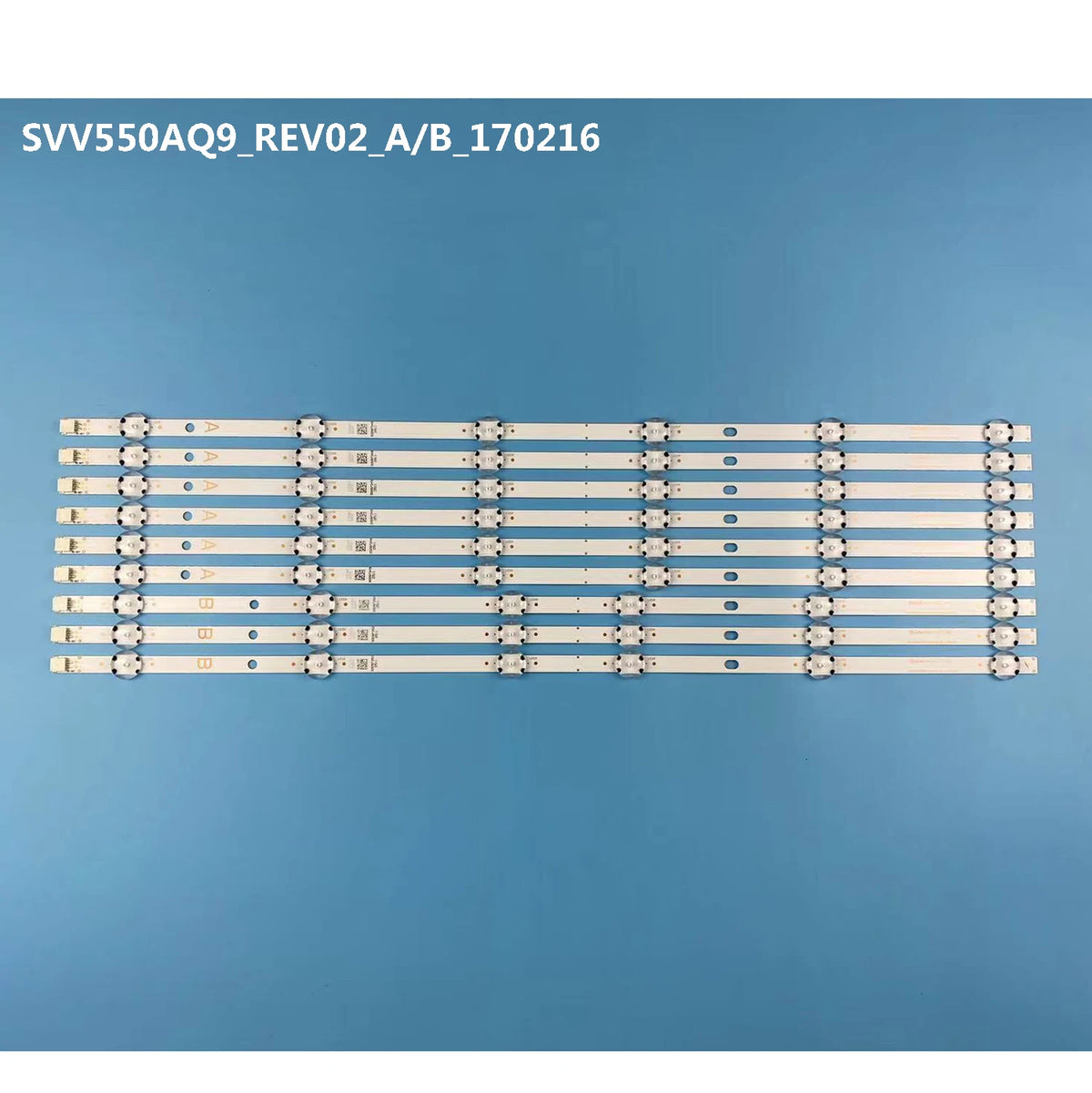LED Backlight Strip for 55UD8500 55UD8460 55UD8450 55T5863DB 55HK25T74U SVV550AQ9 SVV550AW9 A B