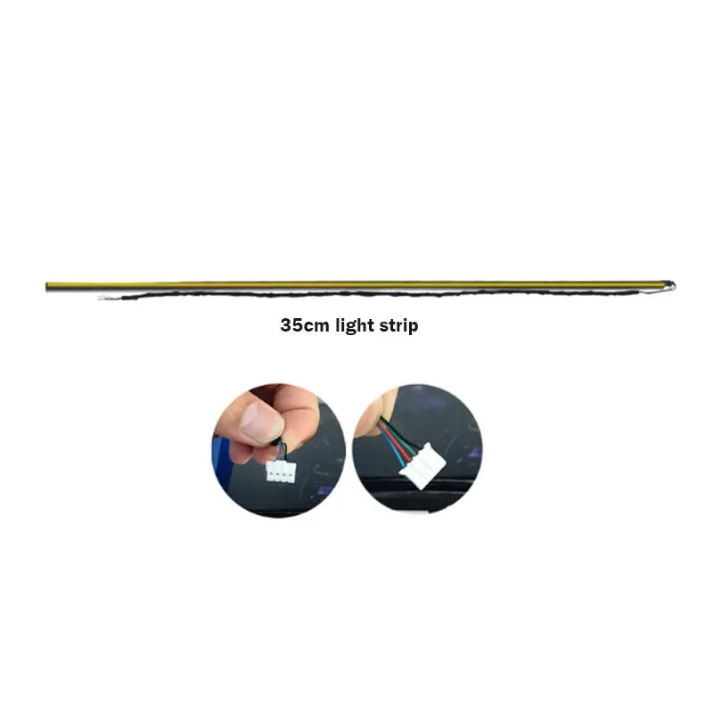 Dual Zone 18/22 in 1 Ambient Light Parts 64 Colors RGB Main 