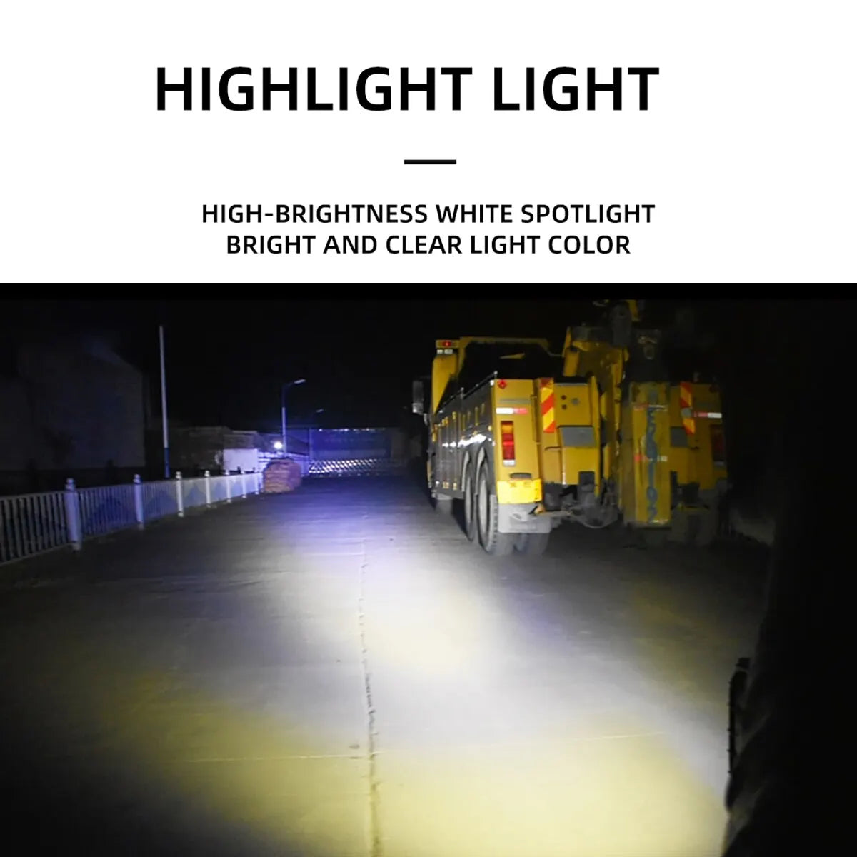 2PCS Work Lights 6 LED Motorcycle Headlight Spot Light Water