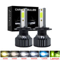 2Pcs LED Car Headlight H4 H7 H1 LED H11 H8 H9 H27 881 Blue 6