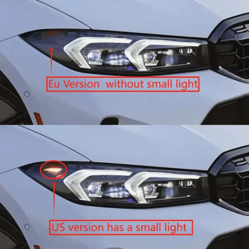 Angel Eyes DRL LED PCB Boards For 2023 2024 BMW 3 SERIES G20 G21 G28 LCI 330e 330i M340i M340ix US Daytime