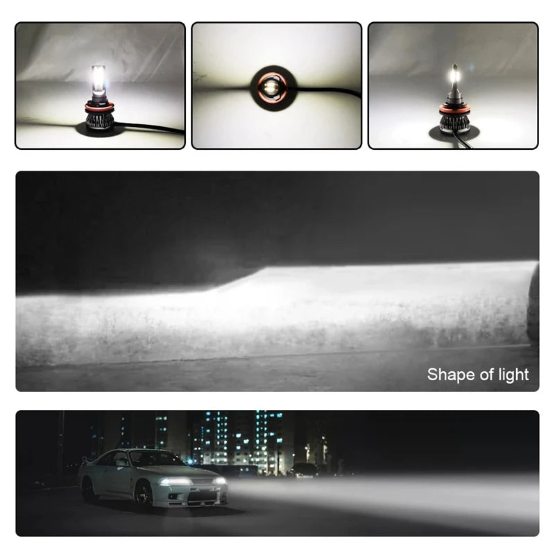 Car Light H7 LED Mini Headlight Bulbs H1 LED H4 H8 H9 H11 He