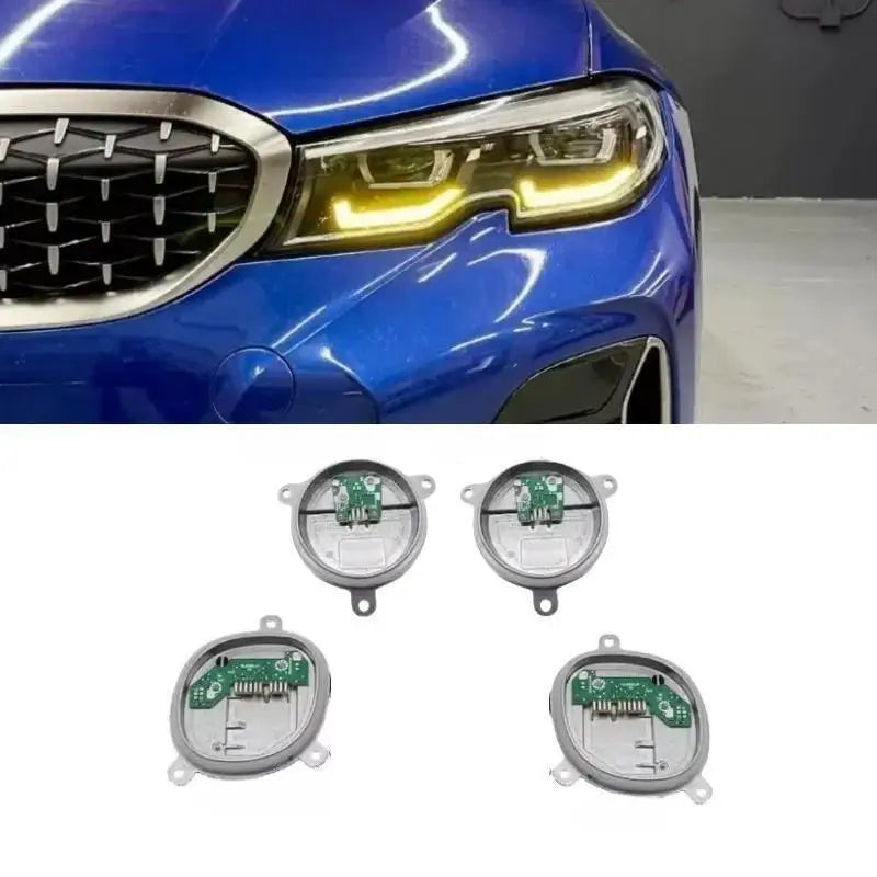 LED Headlight Daytime Running Light Modules For 2019 2022 BMW 3 Series G20 320i 330i M340i Angel Eye DRL PCB
