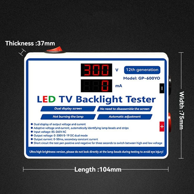 Promotion LED Tester 0-300V Output LED TV Backlight Tester M
