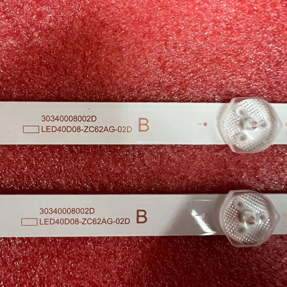 LED Backlight Strip for(2) 8LED 740mm for TV Onn 100097810 M22136-MT M22090-MT LE40A31 30340008002D