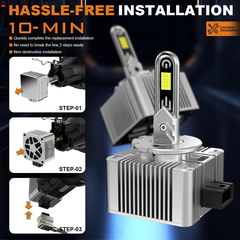 New D Series D1S D3S Led Headlight Bulb Canbus For Car D2S L