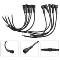 5 Pairs IP65 Waterproof 2/3-Pin 22AWG Wire LED Male And Fema