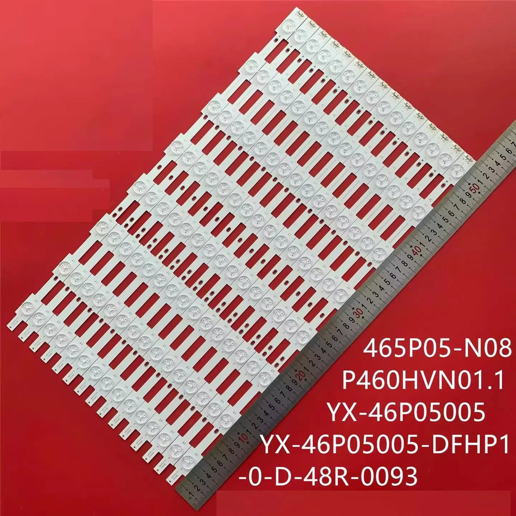 LED Backlight Strip for 15pcs/set LED backlight Strip For 465P05-N08 P460HVN01.1 YX-46P05005 460TA13 V3