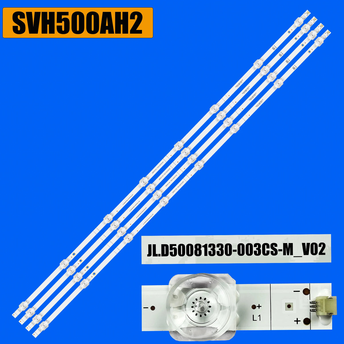 LED Backlight 8LED For HISENSE 50A6G 50A6GX3 50A6GX 50R6E4 T