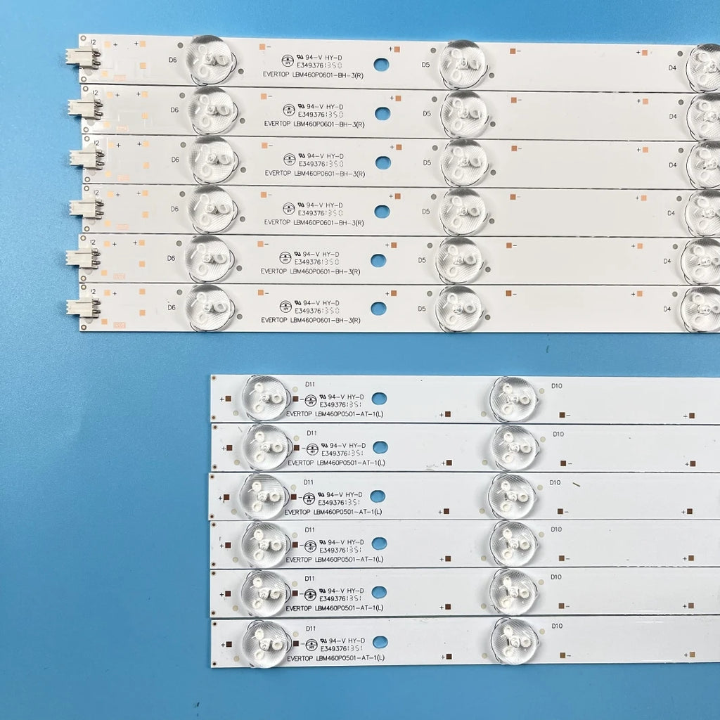 LED Backlight Strip for EVERTOP LBM460P0501-AT-1(L) LBM460P0601-AU-1(HF)(0) LC-46LD265RU LC-46LD266K