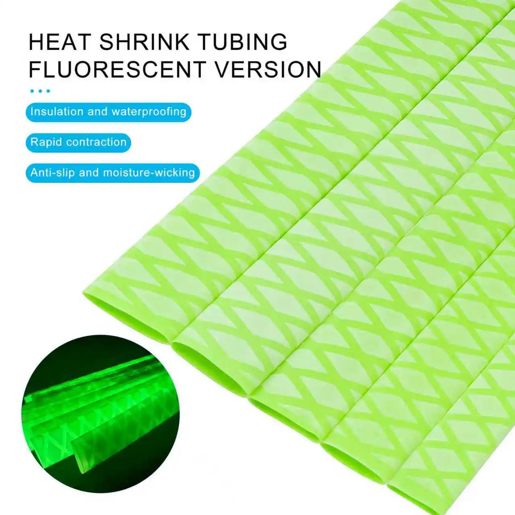1M Anti-Slip Heat Shrink Tube 2 1 Fluorescent Color Luminous
