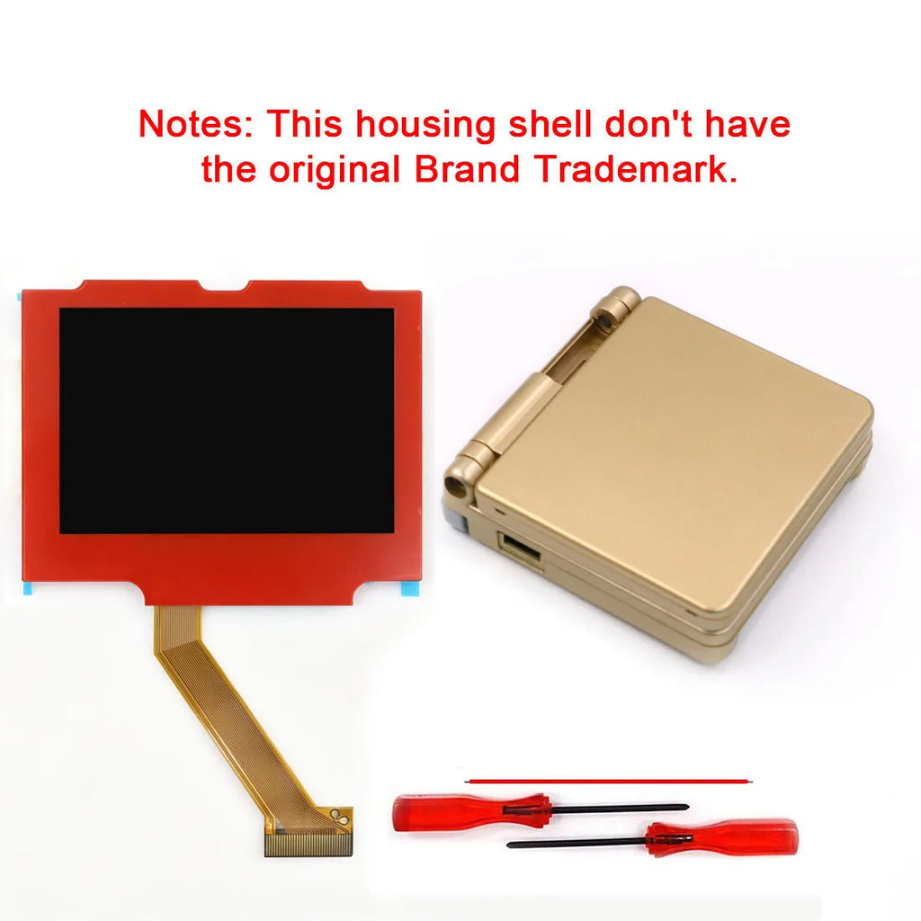 HISPEEDIDO Pre-Laminated IPS 3.0 inch V5 Real Drop in Screen For GBA SP LCD Replacement Kits Build in OSD Menu Easy to Install