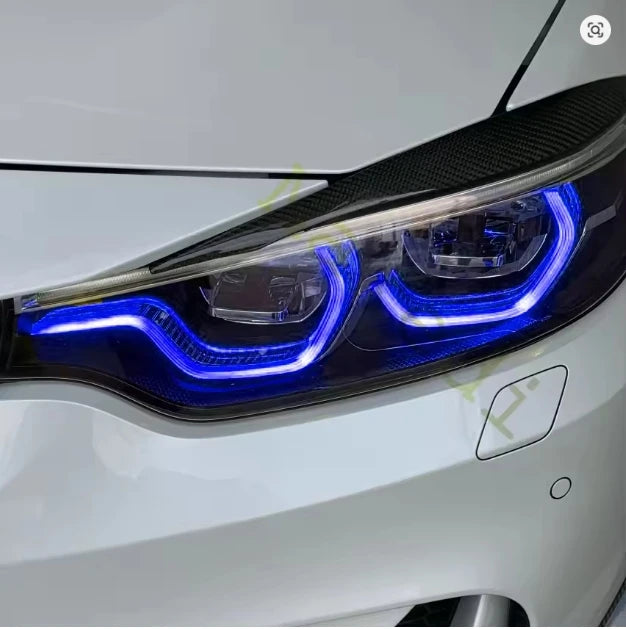 Led Headlight CSL Blue Red Yellow Angel Eyes DRL 63117493229 for BMW F36 F32 F80 2018-2020