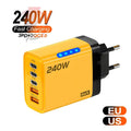 5 Ports USB C PD Charger Quick Charge 3.0 Type C USB Phone C