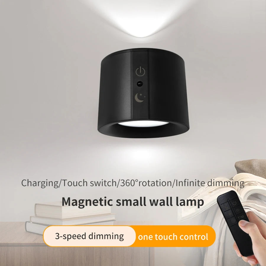 LED Wall Sconces Light Touch Control Double Head Wall Lamp 3