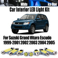 For Suzuki Grand Vitara Escudo 1999 2000 2001 2002 2003 2004 2005 Canbus Car LED Interior Map