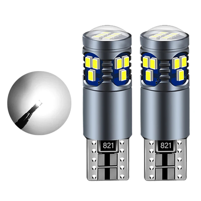 2Pcs T10 Car LED Bulbs Interior Parking Lamp For Renault Clio 2 II MK2 1998-2002 2003 2004 2005 Clearance Lights