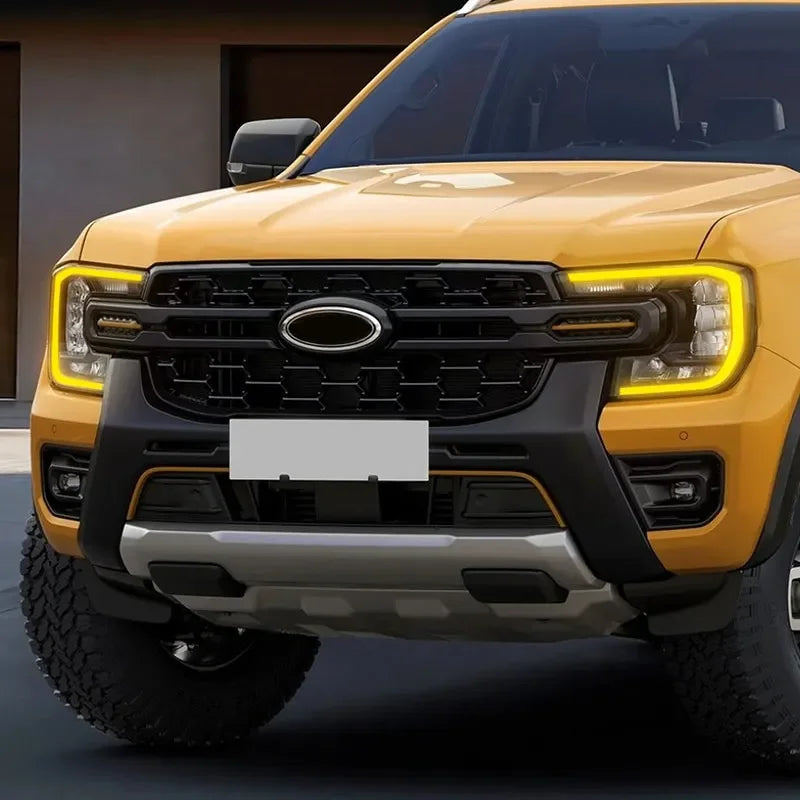 DRL LED Boards For Ford Ranger T9 LED Or Matrix 2023 2024 LED Headlight Daytime Running Light XL/XLT Replace