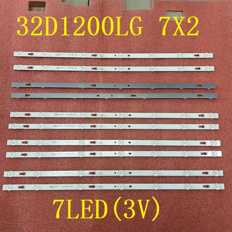 LED Backlight Strip for 2pcs/set LED Backlight bar For TCL 4C-LB320T-HRAC 32D1200 TV 7X2 32HR332M07A5