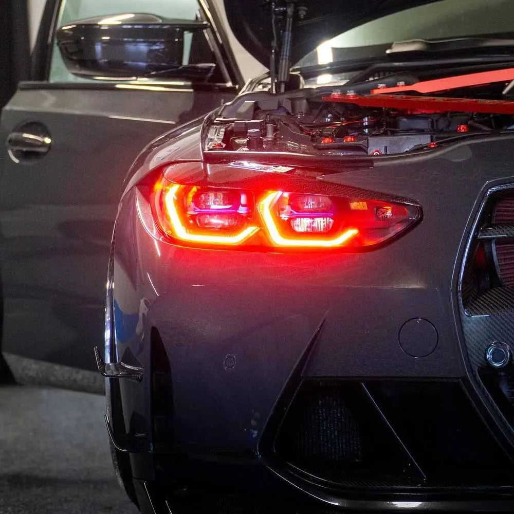 Angel Eyes DRL Chips For BMW 4 series G80 G22 G82 G23 M4 G26 Laserlight Daytime Running Light Yellow