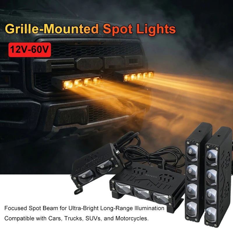 LED Light Bar Super Bright Spot Flood Fog Driving Light 12V 