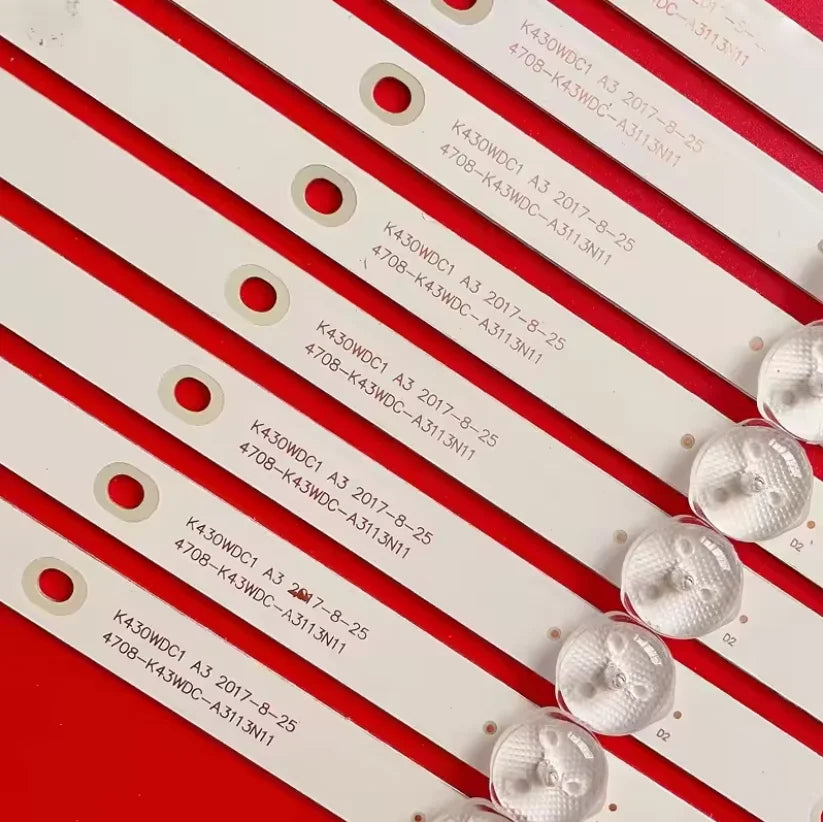 LED Backlight Strip for4708-K43WDC-A1113N11 A2113N11 For 43PFS412 43HFF5952 43L1600C LE43M3579 43PFF3012/T3