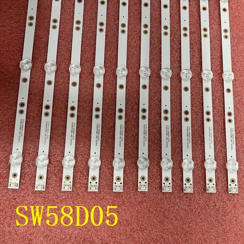 LED Strip for Skyworth 58G2A300 Toshiba 58U7880 58U7880AZ 58U7880VE 58VLX7860 58U7880VQ 58Gprofits IC 8905