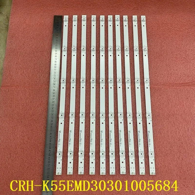 LED Backlight Strip for5LED For Haier 55UFC2500A 55UFC2500 RTUC5537 PLEDC5575-UHD CRH-K55EMD30301005684